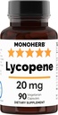 MONOHERB Lycopene 20 mg ανά Καψάκιο - 90 Veg Κάψουλες