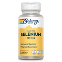 Solaray Yeast Free Selenium 100 Telefon, Sağlıklı Immune & Tiroid Fonksiyonu Desteği, Gelişmiş Aborpsiyon, 90 Serv, 90 VegCaps