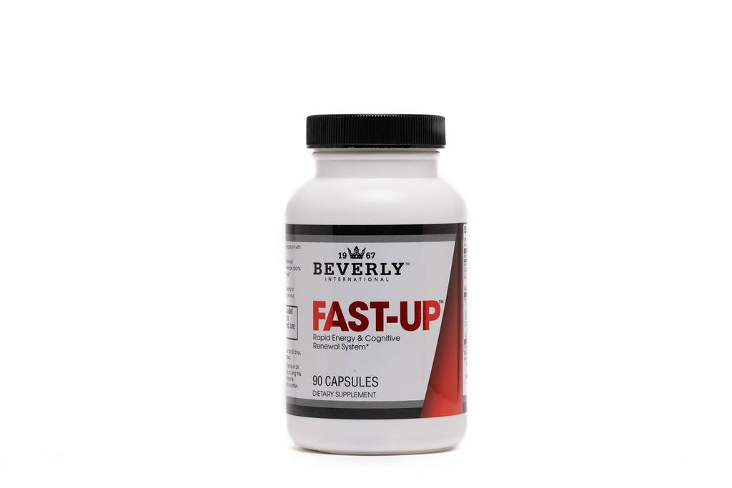 Beverly International Fast-Up, 90 κάψουλες. Feel-Better, Get Clarity, Clear Focus-Brain Booster. Ups Mood, New Energy, Pre-Workout Καύσιμο, κίνητρο και Γνωστική Απόδοση σε στιγμές.