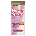 GoodSense maximum Strength Nasal Spray, Fast Powerful Congestion Relief For Colds and Allergies, 1 Akış Ounce