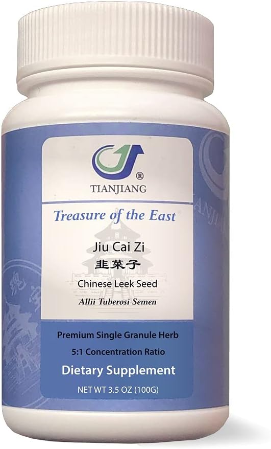 Treasure of The East, Chinese Leek Seed - Jiu CAI Zi (5:1 Concentrated Herbal Extract Granules, 100g)