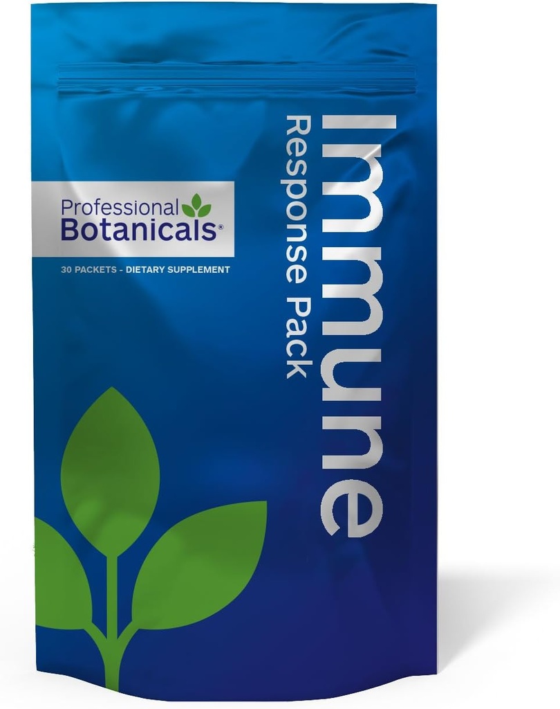 Profesyonel Botanik Immune Response Packs - Vegan Multi-Formula Immune System Support - 20 Packs