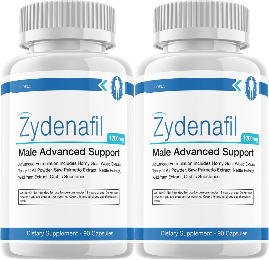 (2 Pack) Zydenafil for Men, Zydenafil Pills for Men Advanced Performance Supplements, Zydenafil Performance, Zydenafil Reviews Male (120 Capsules)
