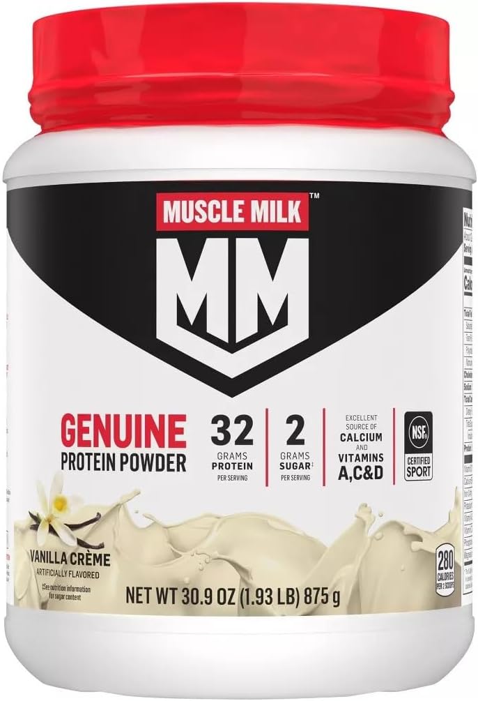 Muscle Milk Lean Muscle Vanilla Creme Protein Tozu, 1.93 Pound (Görünen 1)