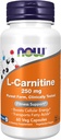 NOW Supplements, L-Carnitine 250 mg, Purest Form, Amino Acid, Fitness Support*, 60 Veg Capsules