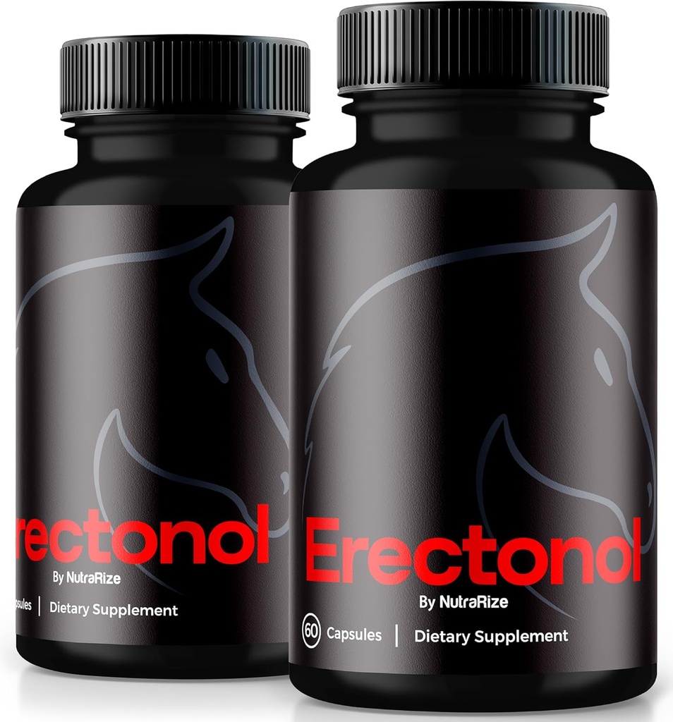 (2 Pack) Erkekler için Erectonol Capsules, Erectonol Male Diyetary Supplement, Men's Wellness ve Peak Performansı için Daily Formula Pills, Active Lifestyle, Yorumlar (120 Capsules)