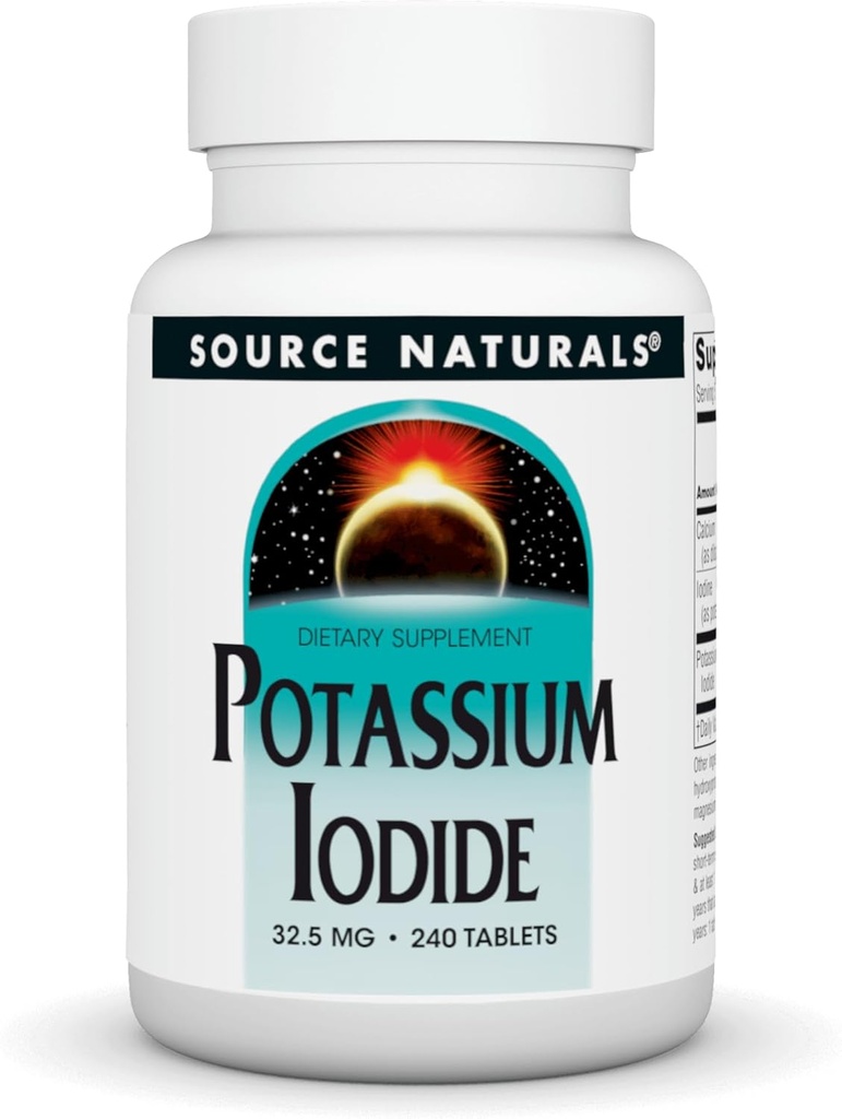Source Naturals P properties Iodide 32.5 mg, 240 Tablet