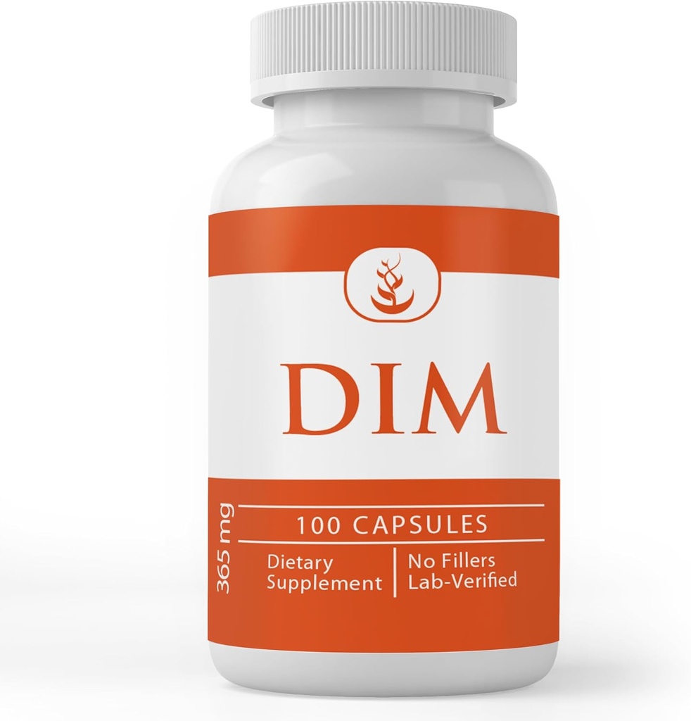 PURE ORIGINAL INGREDIENTS DIM Diindolylmethane (100 Capsules) Pure, Lab Verified, No Fillers