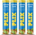 PLIX - ΤΟ ΦΥΤΟ FIX KSM-66 Ashwagandha 300mg Αναβράζοντα συμπληρώματα για το στρες, Mood & Energy Support με βιταμίνη D3 & Brahmi - 60 Vegan, μη-GMO, δισκία χωρίς γλουτένη, Συσκευασία των 4