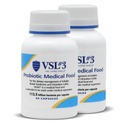 VSL #3 Probiyotiks for Digestive Health, IBS & UC Belirtileri - 112.5B CFUs, High-Potency, Multi-Strain, Live, Reerated Probiyotik, Medical Food for Gut Health Support in Men & Women, 120 Capsules