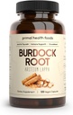 Organik Burdock Kök Kapsülleri 1000 mg 60 Hizmetler | Circulation, Blood, Immune, Thyroid, Skin ve Ortak Destek | Vegetarian, Organic, Non-GMO & Gluten Free
