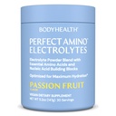 VücutSağlık MükemmelAmino Elektrolytes Toz No Sugar, Hydration Fasting Keto Zero Sugar Electrolytes Drink Mix with Trace Minerals - Passion Fruit - 30 Servisler