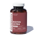 Teklifnova Biotin Ultra Vitamini - Para El Cabello con Biotina - Pastillas para Crecimiento del Pelo y Barba | Fortalece el Pelo Piel y Unas - 120 Tablet