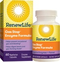 Renew Life Adult Plant-based Enzyme Supplement - Φόρμουλα Ενζύμων Στάσης Αερίου, Dariy Free - 60 Κάψουλες Χορτοφαγικής