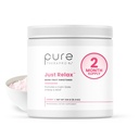 Saf Therapro Rx Just Relax Cherry - 60 Hizmetler | Destekler Rahatladı Mood & Sağlıklı Kan basıncı | Myo-inositol, Di-Magnesium Malate, GABA, Taurine, & L-Theanine