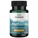 Swanson Amino Asit %100 Saf L-Methionine Essential Amino Asit Desteği Canlı Fonksiyonlar 500 Milligram 30 Capsules