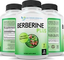 DOCTOR RECOMMENDED SUPPLEMENTS Berberine Plus 1200 mg Per Servis - Royal Jelly ile 120 Veggie Capsules