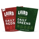 Laird Superfood Reds & Greens Sche, Prebiyotik Daily Greens ve Antioksint Daily Reds Toz, 14.8oz