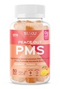 SUKU Βιταμίνες - PMS Gummy συμπλήρωμα με Chasteberry για να ανακουφίσει PMS και Εμμηνόπαυση Ροδάκινο Mango Gummies (50 κόμης)