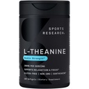 Sports Research L-Θεανίνη 200mg με οργανικό λάδι καρύδας 