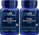 Life Extension Mega Benfotiamine Capsule, 250 Mg, 120 Vegetarian Capsules 2 Şişes