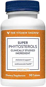 The Shoppe Super Phytosterols 900MG, Supports Cardiovascular Health, Supports Cholesterol Levels Zaten Normal Ortada (90 Tablet)