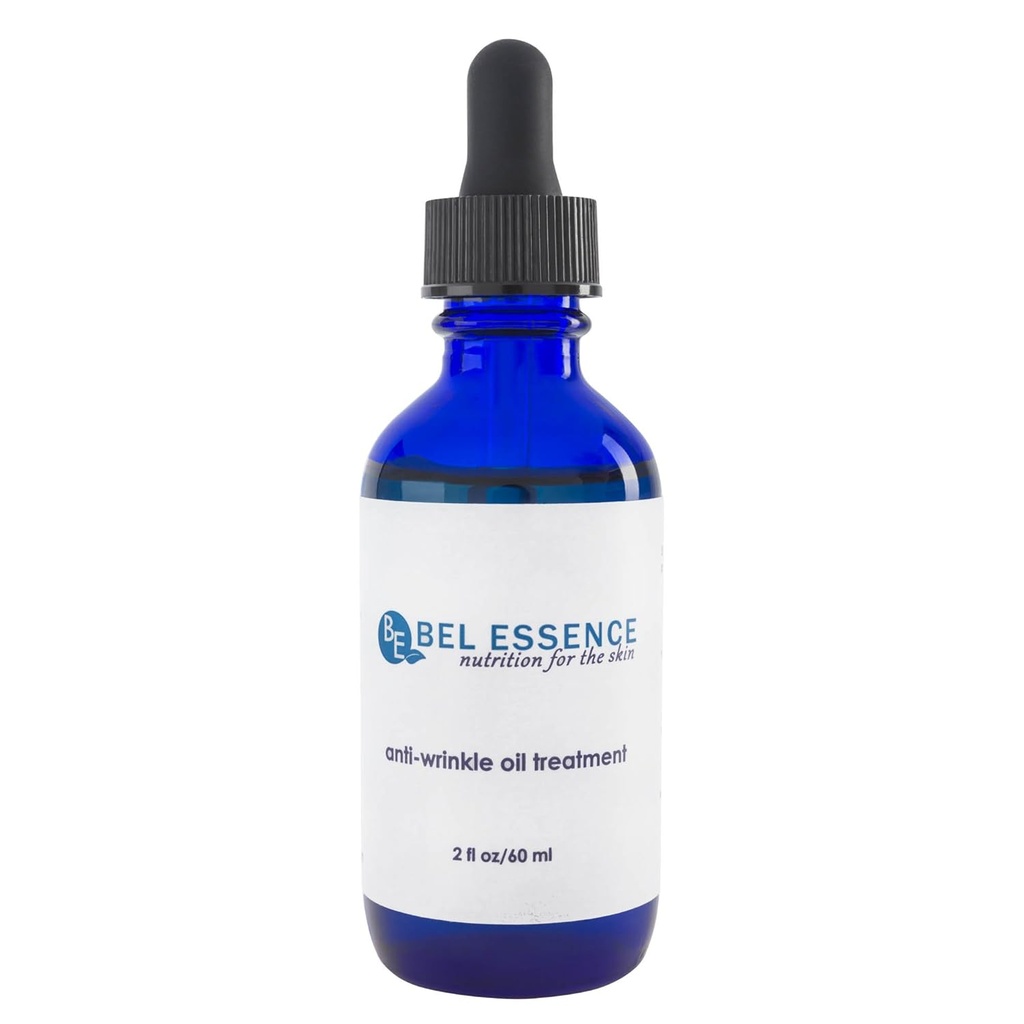Bel Essence Anti-Wrinkle Oil Serum for Face - 100% Φυσικός, Βιολογικός ορός ενυδάτωσης με Argan Oil-AntiGering Serum Μειώνει τις λεπτές γραμμές, το δέρμα, τον τόνο δέρματος, όλους τους τύπους δέρματος-2 oz
