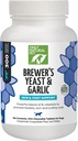 Sadece Doğal Pet Brewer'in Yeast & Che Chewables - Köpekler için All-Doğal Flea & Tick Önleme - B Vitaminleri ile Tanımlanmış - Sağlıklı Skin & Coat - 300 Kont Tablet