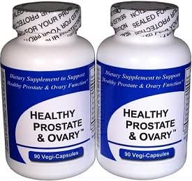 Sağlıklı Prostate ve Ovary - (2 Şişeler 180 Vegi-Capsules) - Constate Herbal Mix - Crinum Latifolium, Vegan Kosher Caps. Prostate Herbs for Optimal Support*