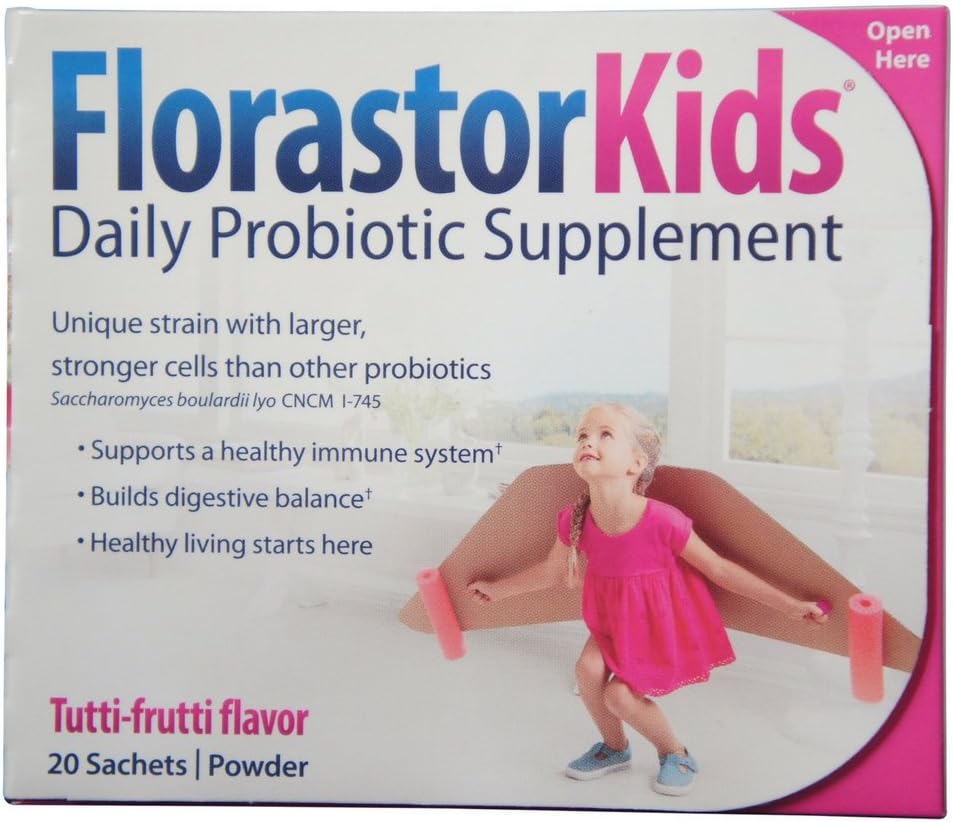Biocodex Florastor Kids Probiyotik Sachets, 20 Kont
