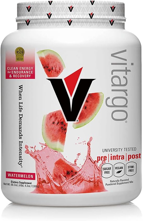 Vitargo Carbohidrat Toz | Feed Muscle Glycogen 2X Faster | 427 LB Watermelon Pre Workout & Post Workout | Carb Supplement for Recovery, Endurance,Get Muscle Mass