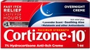Cortizone-10 gece boyunca çok güçlü Itch Relief Cream, %1 Hydrocortisone, Fast-Acting, Lavender Scented Anti-Itch Cream for Bug Bites, Rash, Eczema, Psoriasis, Zehir Ivy, Oak, Sumac, 1 oz