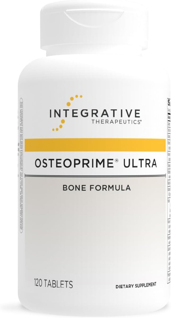 Ολοκληρωτικά Θεραπευτικά OsteoPrime Ultra - Συμπλήρωμα για την υποστήριξη υγιή οστά* - Υποστηρίζει οστά & Απορρόφηση ασβεστίου* - Περιλαμβάνει Ουσιώδεις Βιταμίνες & Ορυκτά - 120 Count (30 Servings)