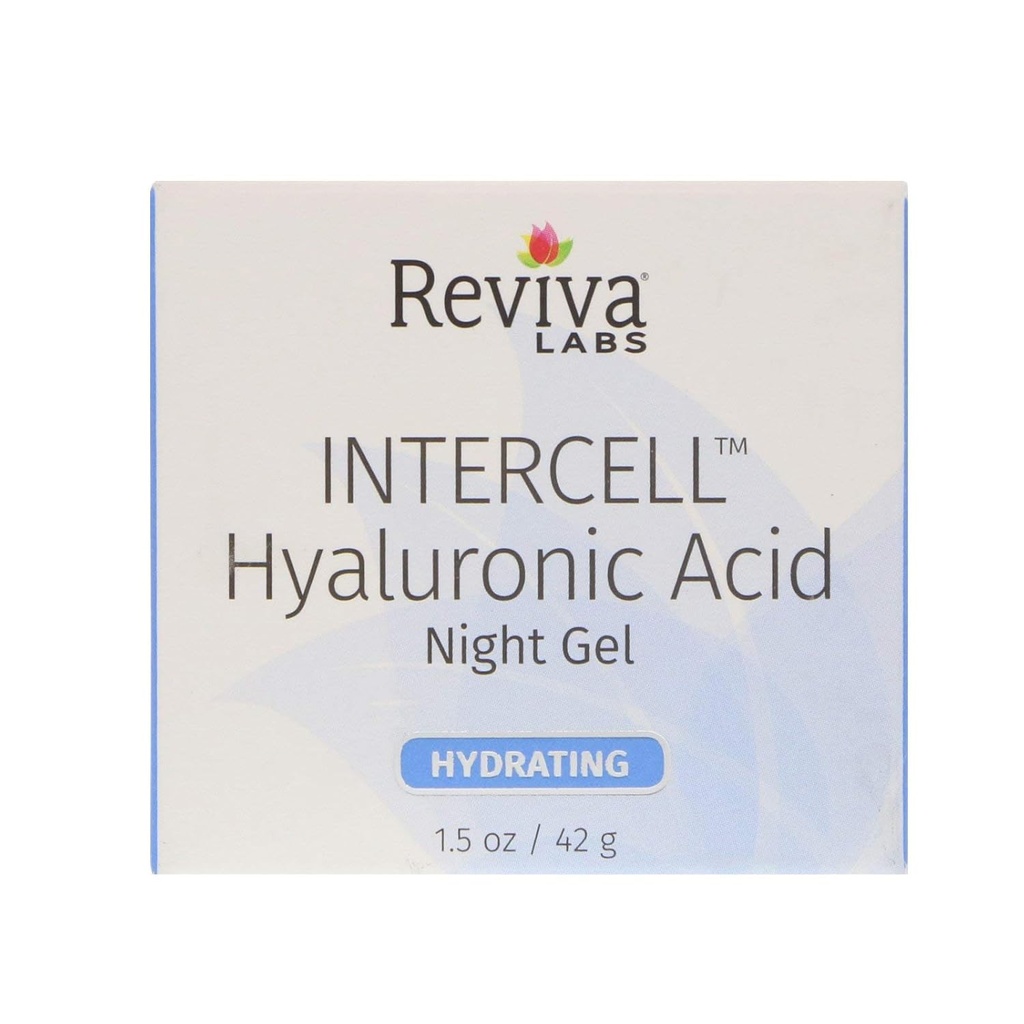 Reviva Intercell Night Gel, Hyaluronik Asit 1.50 ozz