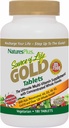 Natures Plus Source of Life Gold Multivitamin - 180 Tablets - Blood Support, Bone Support, Healthy Immune System - Includes Vitamins D3, B12, K2 & Over 120 Whole Food Nutrients - 60 Servings