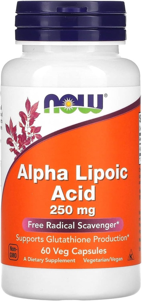 Şimdi Gıdalar Alpha Lipoic Acid 250 mg, 60 CT