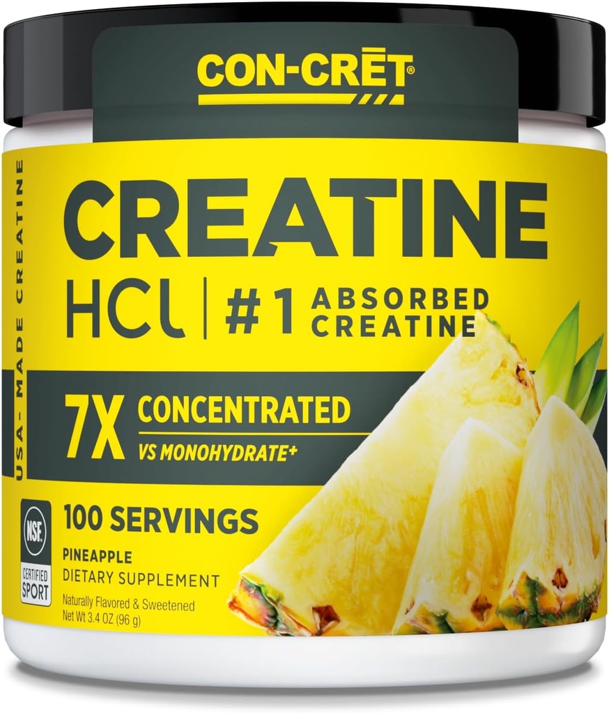 CON-CRET Creatine HCl Powder 