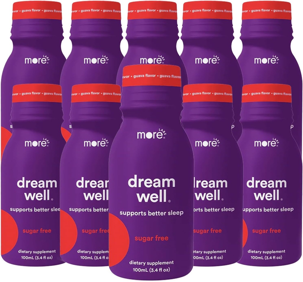 More Labs Dream Well Holistic Sleep Shot Drink 10 Pack 