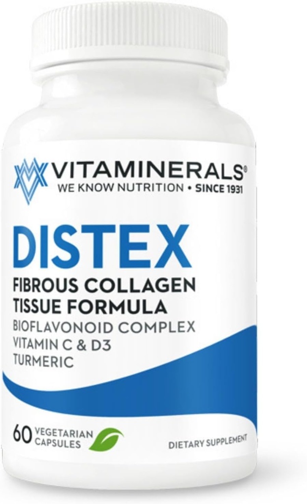 117 DistexTM Spinal Disk Desteği | Bromelain | Turmeric | Manganese | 60 Veggie Caps