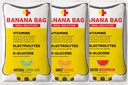 Banana Bag Oral Çözüm Paketleri - Çeşitli Paket 6pk | Elektrolytes, C vitamini ve B-Complex | Hydration ve Daily Boost Anytime –at Home, Work, or on the Go