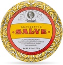 Rawleigh Antiseptic Salve Iconic Yellow Big Tin: 4.5 oz, Φυσικό, Multi-Purpose Ointment Καταπραΰνει κόψιμο δέρματος, Μώλωπες, Ερεθίσεις, με Turpentine, Phenol, Cottonseed Oil, Original Formula - Συσκευασία του 1