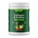 Snap Supplements Super Greens Toz Collagen,, 26 Meyve ve Sebzeler, Grass Fed, Saç, Skin, Nails & Ortak Destek, 11.34 oz, (30 Hizmet, 1 Ay Supply)