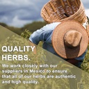 Evergreen Herbs Muicle Capsules, 450 mg 90 Capsules - Justicia Spicigera, Desert Honeysuckle, Firecracker Bush, Moyotli, Trompetilla - Tamper Prodüksiyonu Sağlamak için.