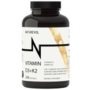 D3 Vitamini Yağı ile K2 - D3 10.000 İ & K2 (MK-7) 200 mcg | 2in-1 Yüksek Potency Support for Bone & Immune Health | Easy to Swallow | Non-GMO, Gluten & Soy Free - 240 Softgels