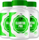 VIVE MD Claritox Pro for Vertigo Capsules, Claritox Pro for Vertigo Support Supplement, maximum Strength Nootropic Diyetary Formula Pills (3 Pack)