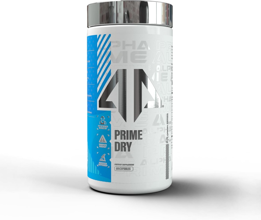 Alfa Prime Supplements, Prime Kuru, maksimum Potency Exothermic Catalyst, Hızlı Su Shedding, Amplify Tering & Thermogenesis (80 Capsules)