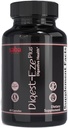 Saba Digestive-EZE Plus-Broad Spectrum Plant-Sourced Enzymes, Prebiyotiks & Probiyotiks -Degestive & Gut Functions, Immunity & Abxia with Betaine, Bromelain -60 Capsules