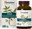 Himalaya Organik Neem, 60 Day Supply - Herbal Acne Supplements Supporting Clear Skin and Detox - USDA Organic, Vegan, Non-GMO, Gluten Free, 600 mg, 60 Caplets