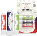 iBreathEZ Nasal Sinus Inhaler Kit Enerji, Stres, Dekongestasyon ve Soğuk veya Alerji Yardımı (3 Paket) ile ENT Cerrahlar tarafından formüle edilmiştir.